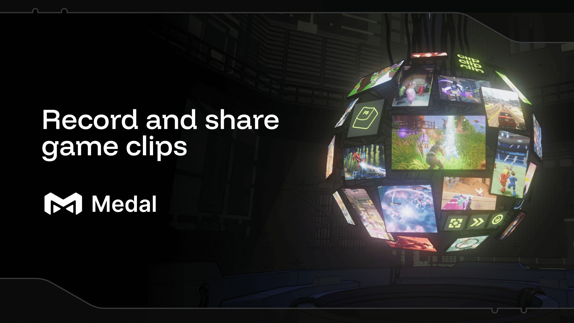 Medal gaming clip capture app